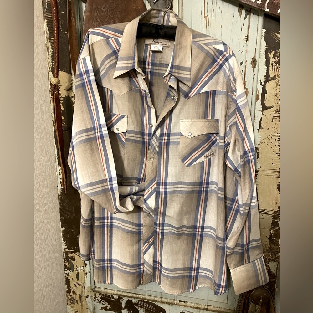 Wrangler Pear Snap Dress Shirt